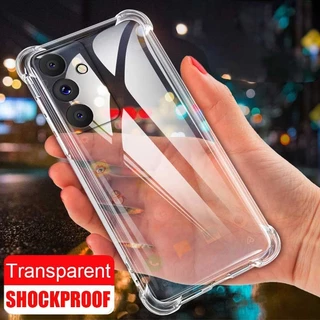 Samsung Galaxy M35 5G Capa De Silicone Transparente Durável Canto De Ar Reforçado Resistente A Quedas