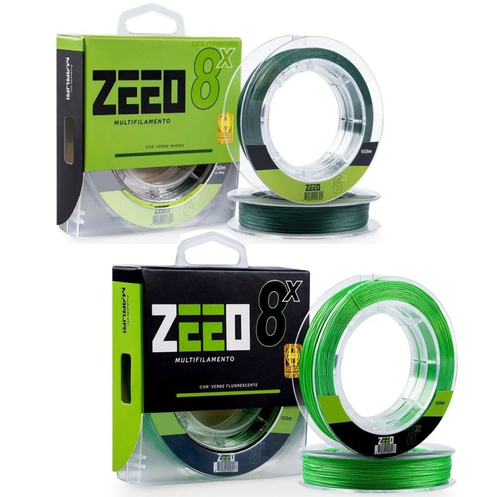Linha Multifilamento Zeeo 8X 0,20mm 150M | Shopee Brasil