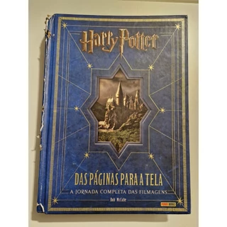 LIVRO, HARRY POTTER DAS PÁGINAS PARA A TELA, A JORNADA COMPLETA DAS FILMAGENS, BOB MCCABE