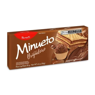 Biscoito Wafer Minueto 115g