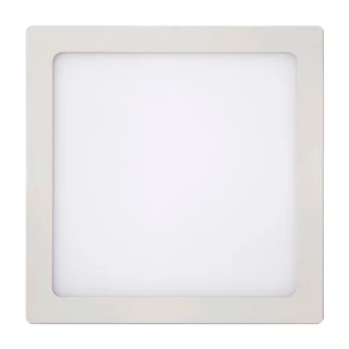 Luminaria Led Sobrepor Quadrada Slim 24W 3000K Kian em Oferta na Shopee
