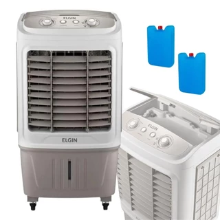 Climatizador de Ar Portátil 45 Litros Grande Para Loja Fábrica Industria Comércio Umidificador Big Air Elgin