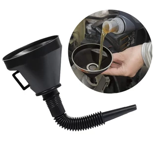 Funil Multiuso Sanfonado De Plástico Peneira Filtro Uso Geral 35 cm Funil Grande Funil Automotivo
