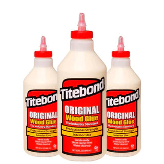 Kit 3 Colas para Madeira Original Wood Glue 946 ml Titebond