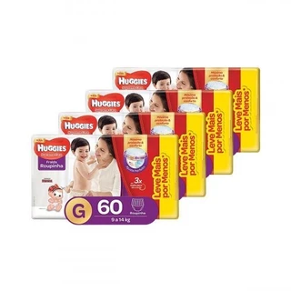 Kit de Fraldas Huggies Supreme Care Roupinha G Hiper 240 Unidades