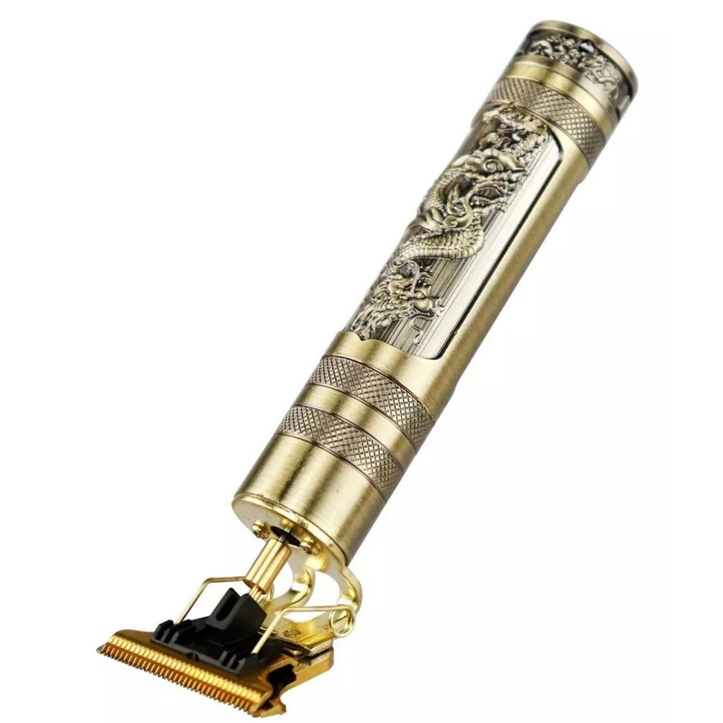 Maquininha Acabamento Pézinho Risco Desenho Dragão Dourado | Shopee Brasil