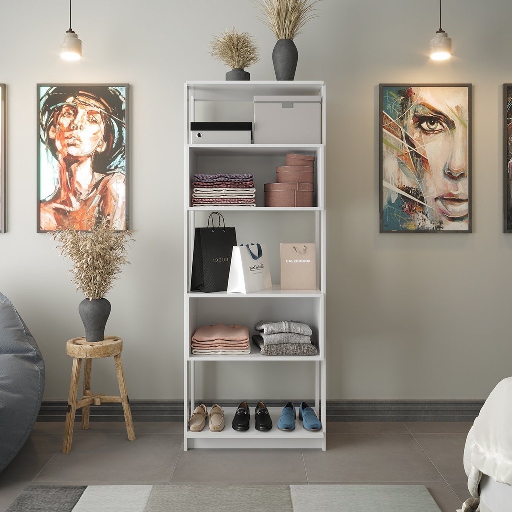 Closet Modular 2 Nichos Verona Batrol Móveis Batrol Móveis | Shopee Brasil