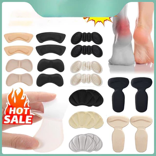 222pcs (11 Pares) Almofadas De Calcanhar-Forros Autoadesivos Reutilizáveis Para Calçados Com Palmilhas Femininos Sapatos Fita Adesiva