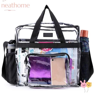 NEATHOME Mochila De Viagem Unissex Aprovado Com Bolso Frontal/Bolsa Transparente/Multicolorido
