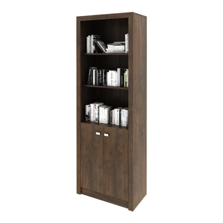 Armário Escritório com 2 Portas Multimóveis CR25020 Rustico