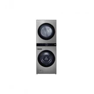 Lavadora e Secadora Smart LG WashTower 17kg Aço Escovado 220V