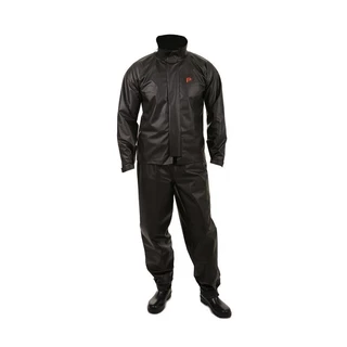 Conjunto Capa De Chuva Motoqueiro Pioneira Pvc Preto M
