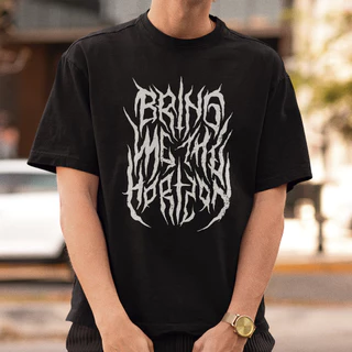 Camiseta Oversized Bring Me The Horizon Streetwear T Shirt