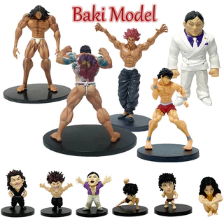 Hanma baki Anime Filho De Ogre Yujiro/Jack/Hanayama Kaoru Modelo De Estátua Em PVC