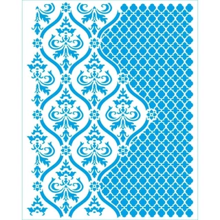 Stencil Litoarte 20 x 25 cm - STR-236 Textura em Oferta na Shopee