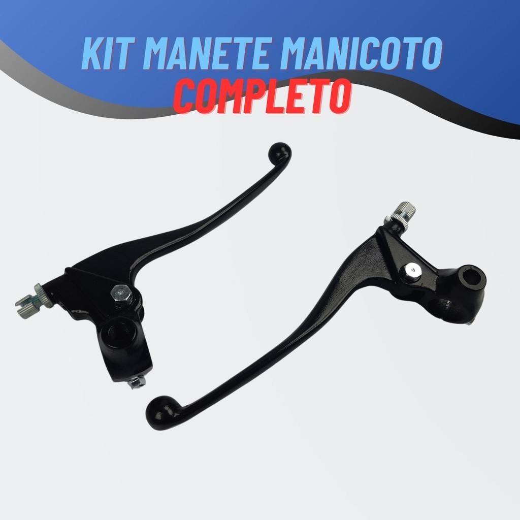 MANETE MANICOTO CG 125 TITAN 95 96 97 98 99 PARAFUSOS | Shopee Brasil