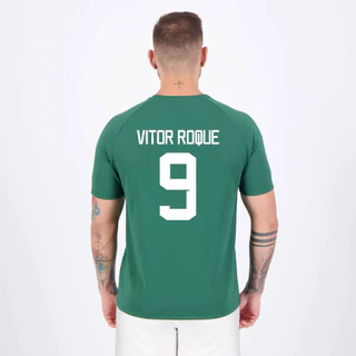 Camisa Palmeiras Vitor Roque 9 Imponente Verde