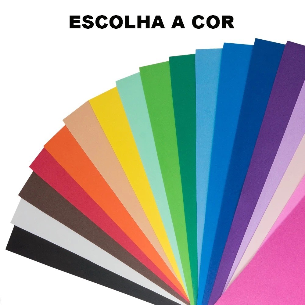 Placa EVA 40cmx60cm C/ 10 Folha - LeoArte 40X60 1.8 MM Artístico Escolar