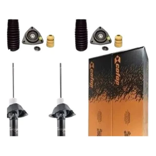 Par Amortecedor Batente Coifa Coxim Dianteiro Escort em Oferta na Shopee