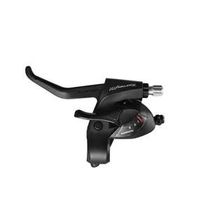 ALAVANCA CÂMBIO/FREIO SHIMANO TOURNEY TX ST-TX800 V-BRAKE OU DISCO MECÂNICO DIANTEIRO ESQUERDO - 3V