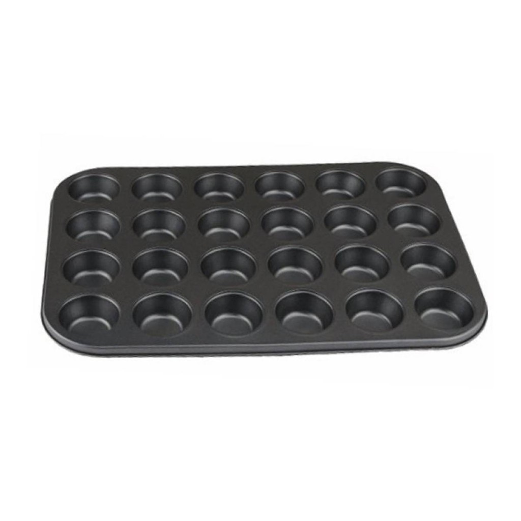Forma Assadeira para Cupcakes com 24 Cavidades Antiaderente | Shopee Brasil