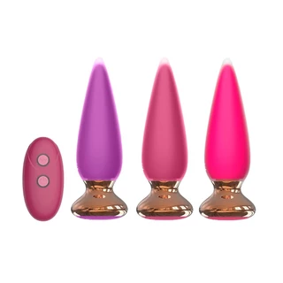 Vibrador Plug Anal com Vibração e Controle Remoto SEX SHOP MY-610