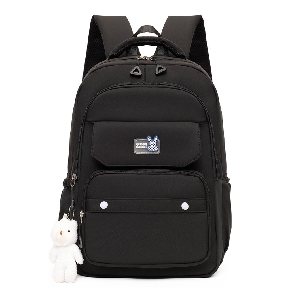 Mochila Feminina unissex para escola Trabalha Nylon impermeável 25506