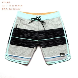 2024 Calças Masculinas De Surf Cinco Pontos De Força Elástica Esporte De Praia Quick Dry Casual Brasileiras