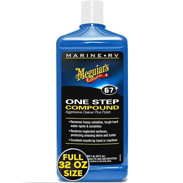Imagem do produto Meguiars M6732 MARINE/RV ONE STEP Compound 946ML