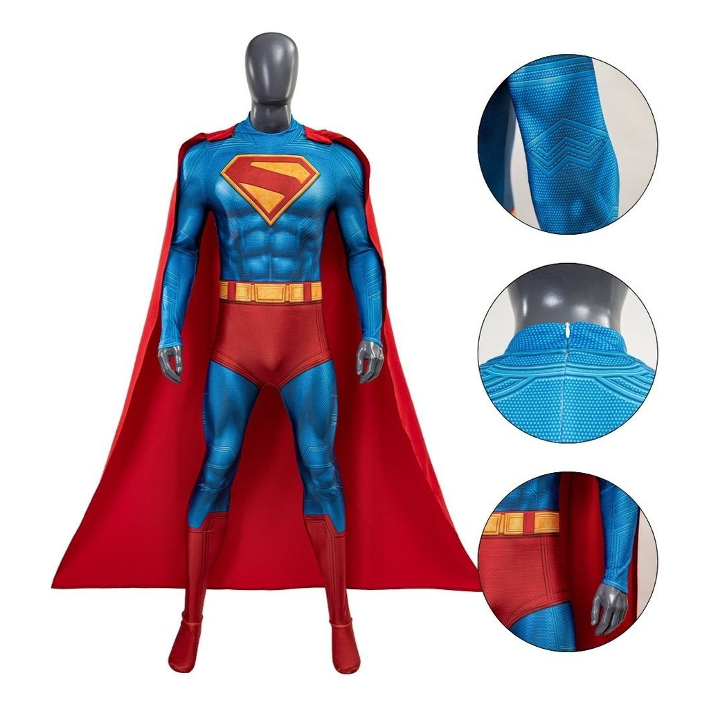 Superman tem quase 15 trajes: cosplayer destaca a fantasia mais cara e feita sob medida