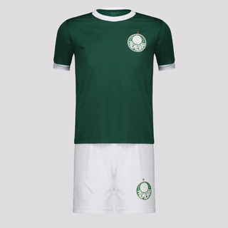 Kit Palmeiras 1914 III Infantil Verde e Branco