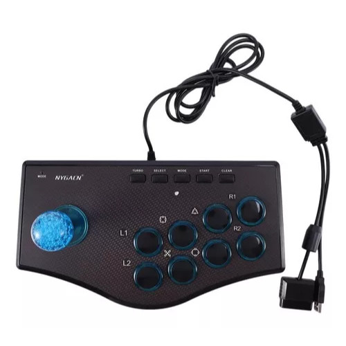 Controle Joystick Usb Retro Game Rocker Controller Para Ps2/ps3/pc