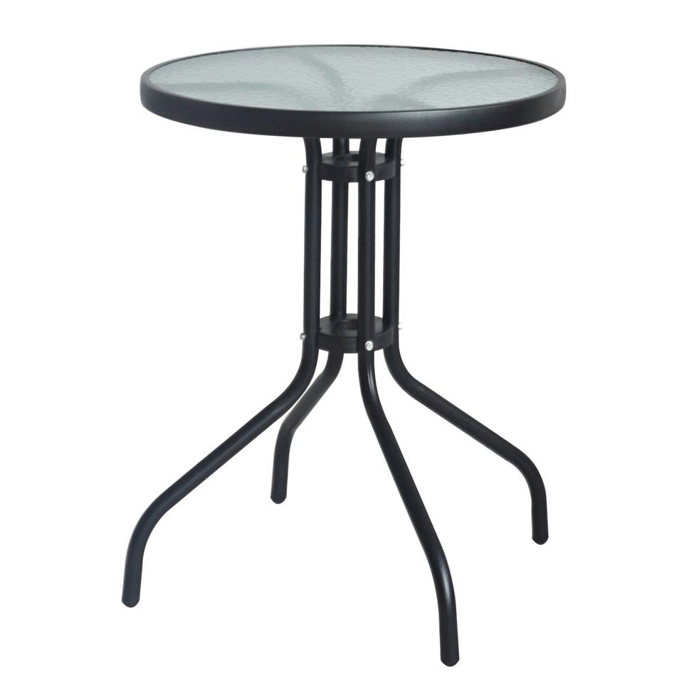 Mesa Redonda de Jardim Rio Preta 60 cm