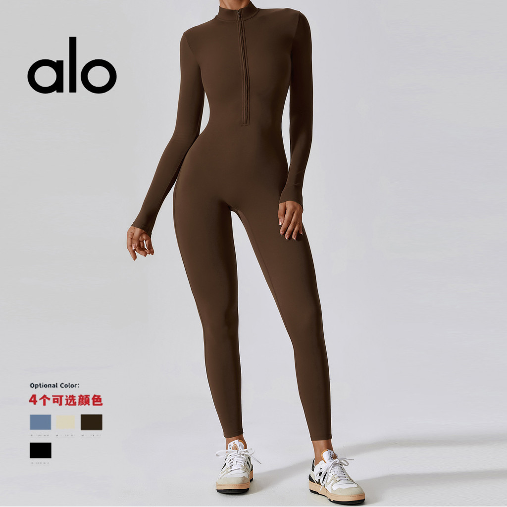 Alo Yoga Professional One-Piece Yoga Suit Airy Running Fitness Clothes ...