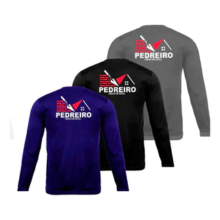 Kit 3 Camisetas Para Pedreiro Trabalho Uniforme Profissional em Oferta na Shopee