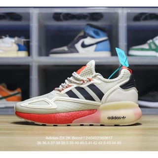 A_didas ZX 2K Boost Pipoca Baixa Topo Alto Elástico Retro Tênis Casual Sapatos De Corrida Tudo Em Combinação