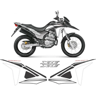 Kit Adesivos Carenagem Honda Xre 300 Rally Personalizado