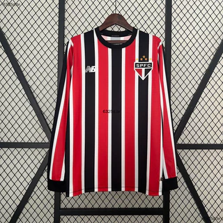 24/25 Manga Longa São Paulo Camisetas De Homens Quentes