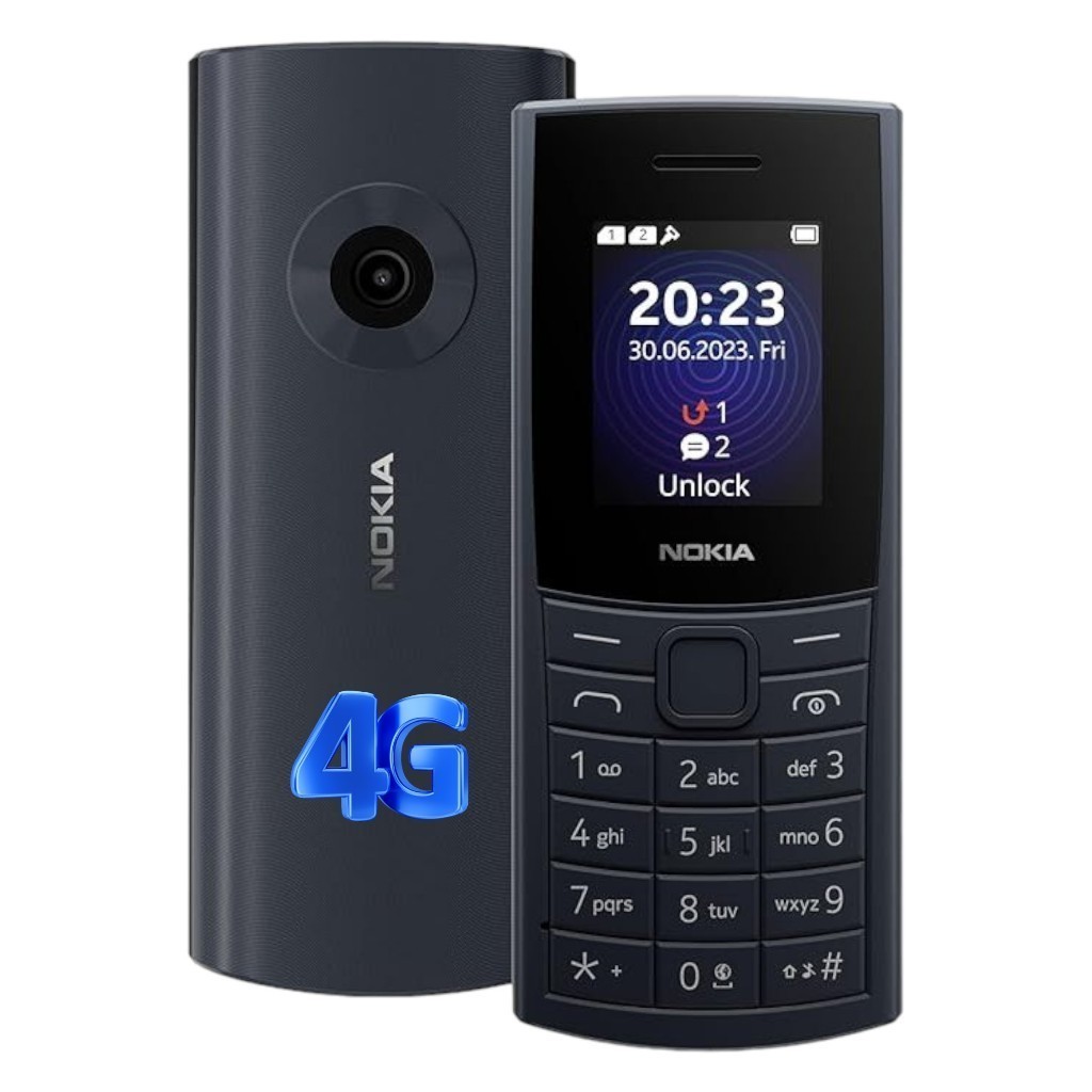 Celular Nokia 110 4G Dual Chip Com Super Bateria de Longa Duração ...