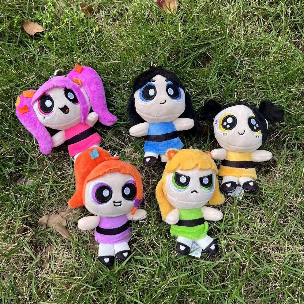 Kpop Idol NWJNS O Chaveiro De Boneca De Pelúcia Powerpuff Girls