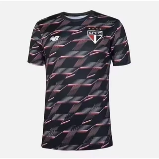 2024/2025 São Paulo Futebol Camisolas De Treino Tailandês Versão Alta Qualidade 1.1 Camisa De Manga Curta Uniforme.