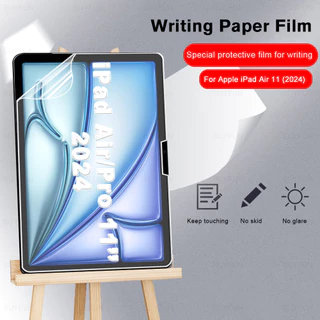 Película De Papel Para Pintura iPad Air 11 (2024) M2 A2899 Protetor De Tela De Escrita Pro 11 Polegadas 6a Geração 5a A2837 A2899
