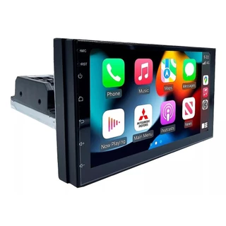 Central Multimídia 7 Pol 1 Din Android 13 Carplay Gps 2/32GB - CPAA-1D3227X 2MIX