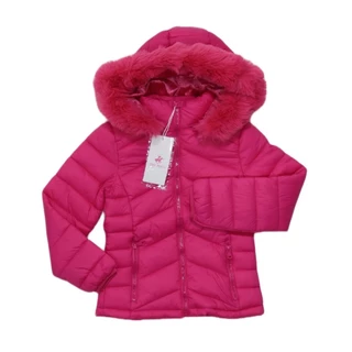 Jaqueta Nylon Forrada Peluciada Safira Infantil / Juvenil Menina