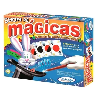 Brinquedo Show de Mágicas 8 Truques