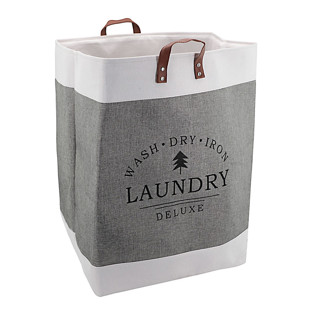 Cesto para Roupa Suja Organizador de Tecido Multiuso