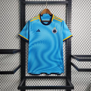 233-24 Cruzeiro 2 Distante Tamanho S-4xl Camisa De , Versão Tailandesa Da Futebol 1 : 1