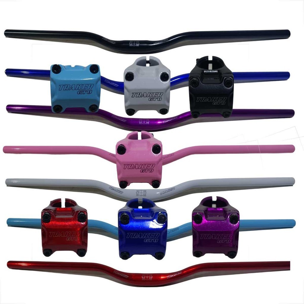 Kit Guidão Voador Bike Mtb Alumínio Mesinha De Avanço Grau | Shopee Brasil
