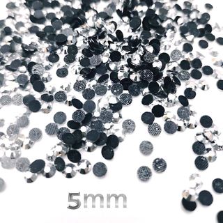 Strass Hotfix Termocolante 5mm Prata Artesanato 500 Unid