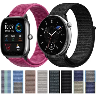 Pulseira Para Amazfit GTS 2 Mini Pulseira Náilon Para Amazfit GTS 4 Mini Pulseira Para GTR Mini
